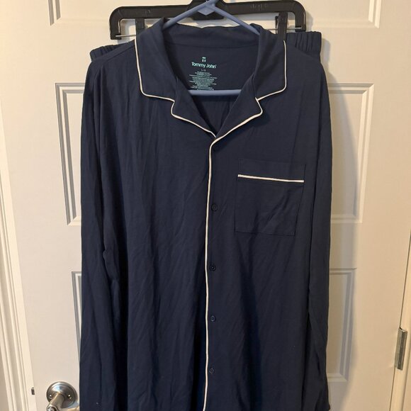 Men's Tommy John Second Skin Pajama Set (Different Sizes) NWT - Picture 1 of 5